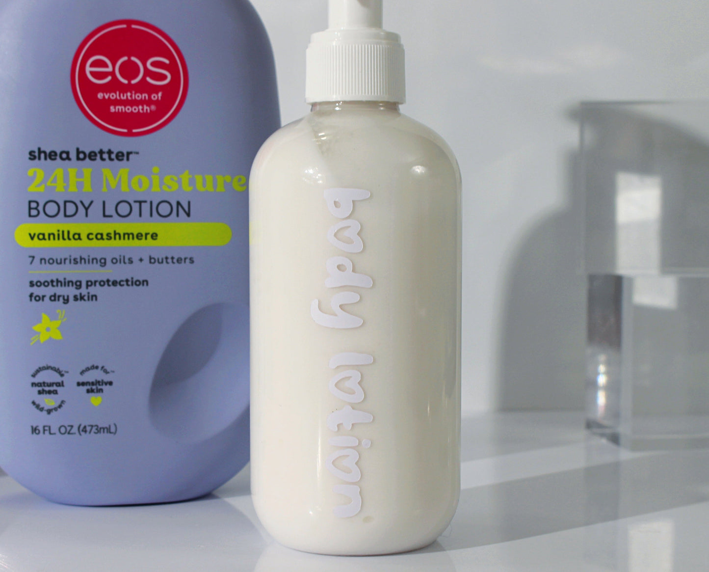 Light Weight Body Lotion Formula Inspired By EOS